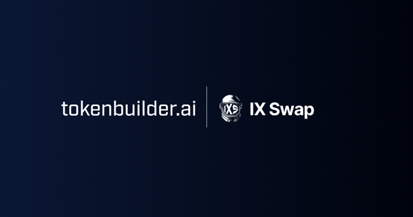 TokenBuilder.AI Celebrates Strategic Partnership with IX Swap